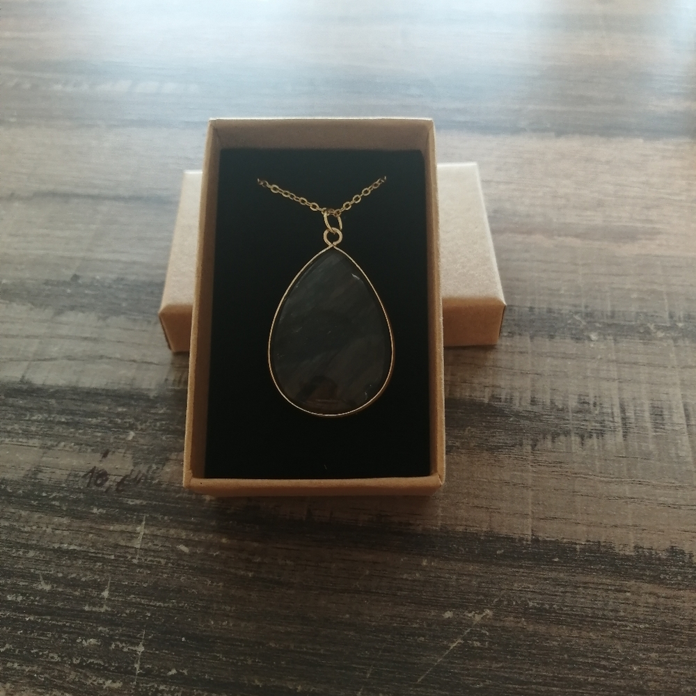 Necklace Labradorite Flash